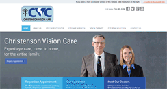 Desktop Screenshot of christensonvisioncare.com