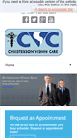 Mobile Screenshot of christensonvisioncare.com